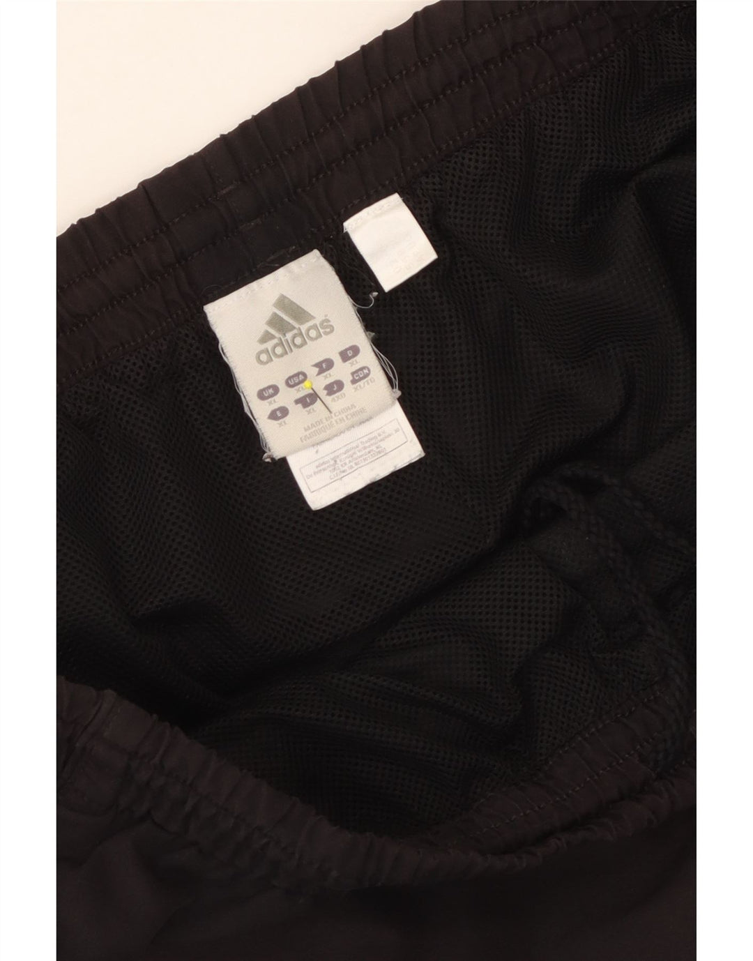 Shorts esportivos masculinos Adidas XL preto poliéster