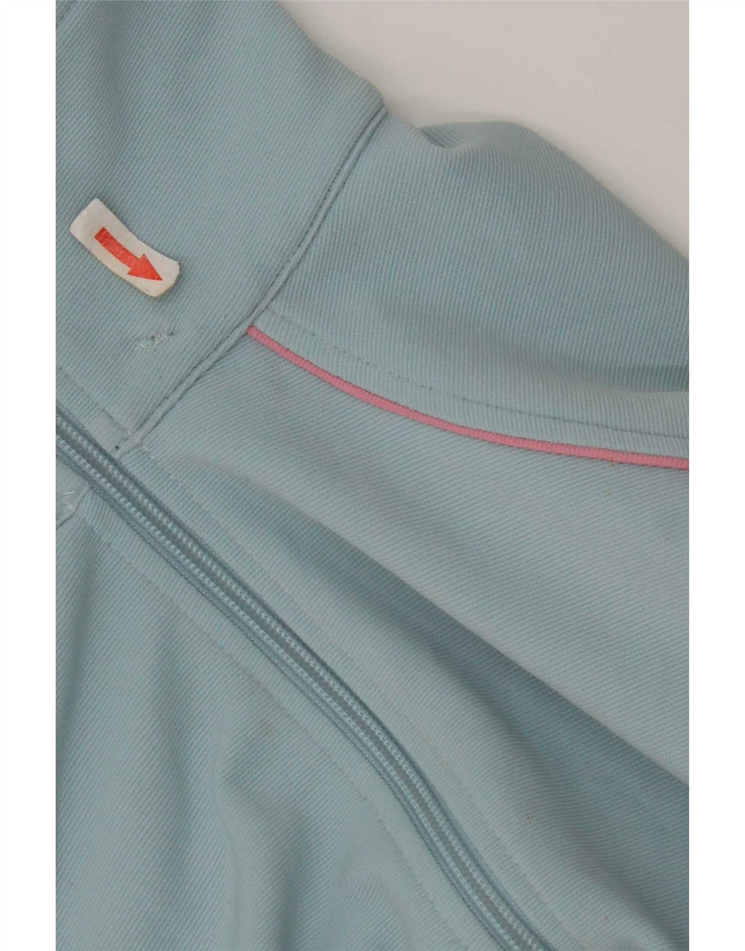 Asics Mens Tracksuit Top Jaqueta Médio Azul Colourblock Poliéster