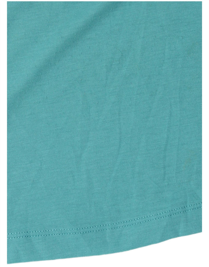 Camiseta feminina Nike Slim Fit Graphic UK 12 Médio Azul Poliéster