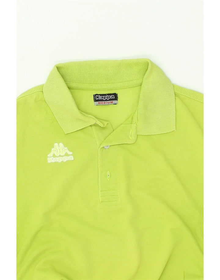 KAPPA Mens Polo Shirt Medium Green Cotton | Vintage Kappa | Thrift | Second-Hand Kappa | Used Clothing | Messina Hembry 