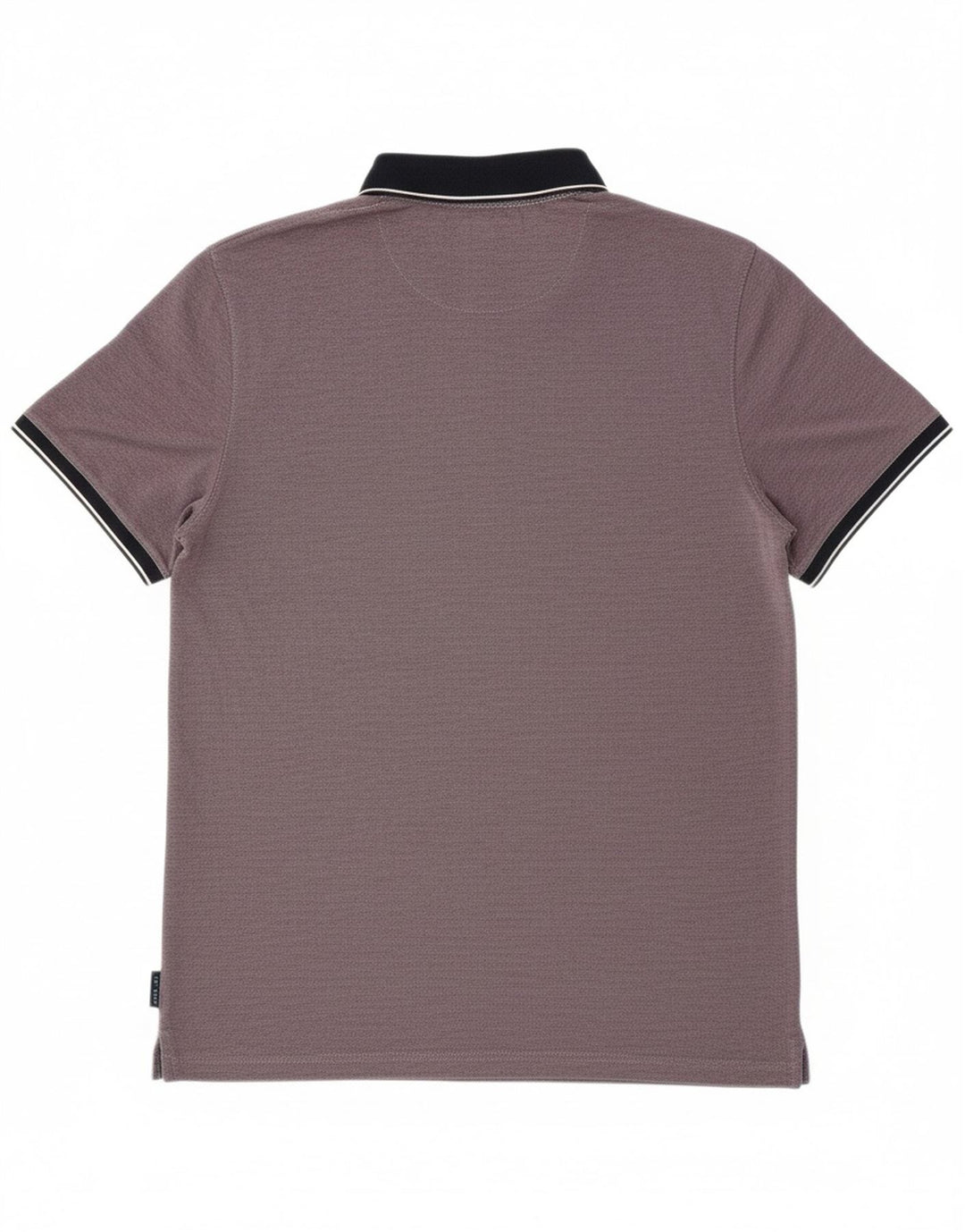 Camisa polo masculina TED BAKER tamanho 3 médio roxo modal