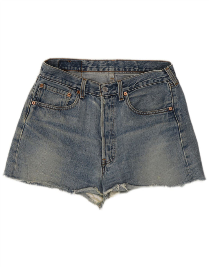 Calça jeans feminina Levi's 501 cintura alta W31 azul médio