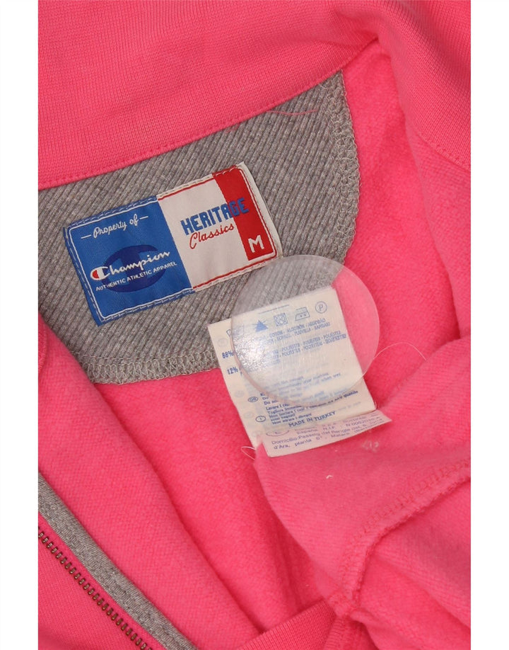 Jaqueta feminina Champion Heritage Classics Tracksuit UK 14 rosa médio