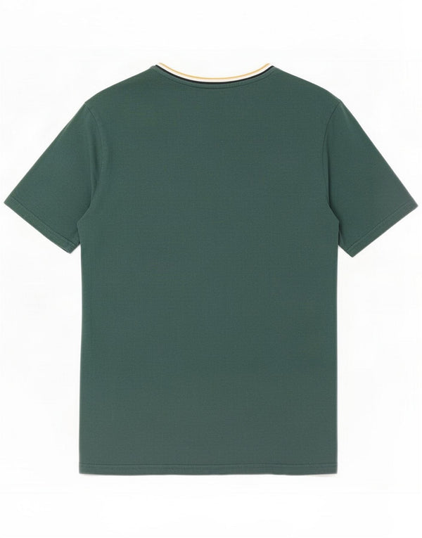 Jack & Jones Camiseta masculina gráfica Top grande algodão verde