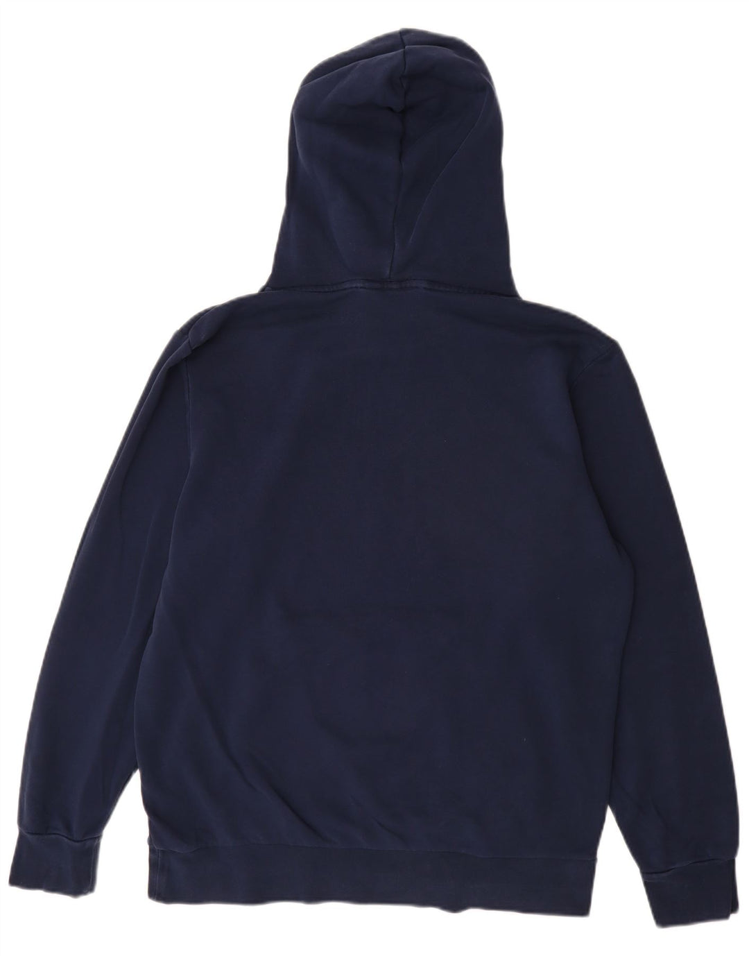 Adidas masculino gráfico moletom com capuz grande azul marinho