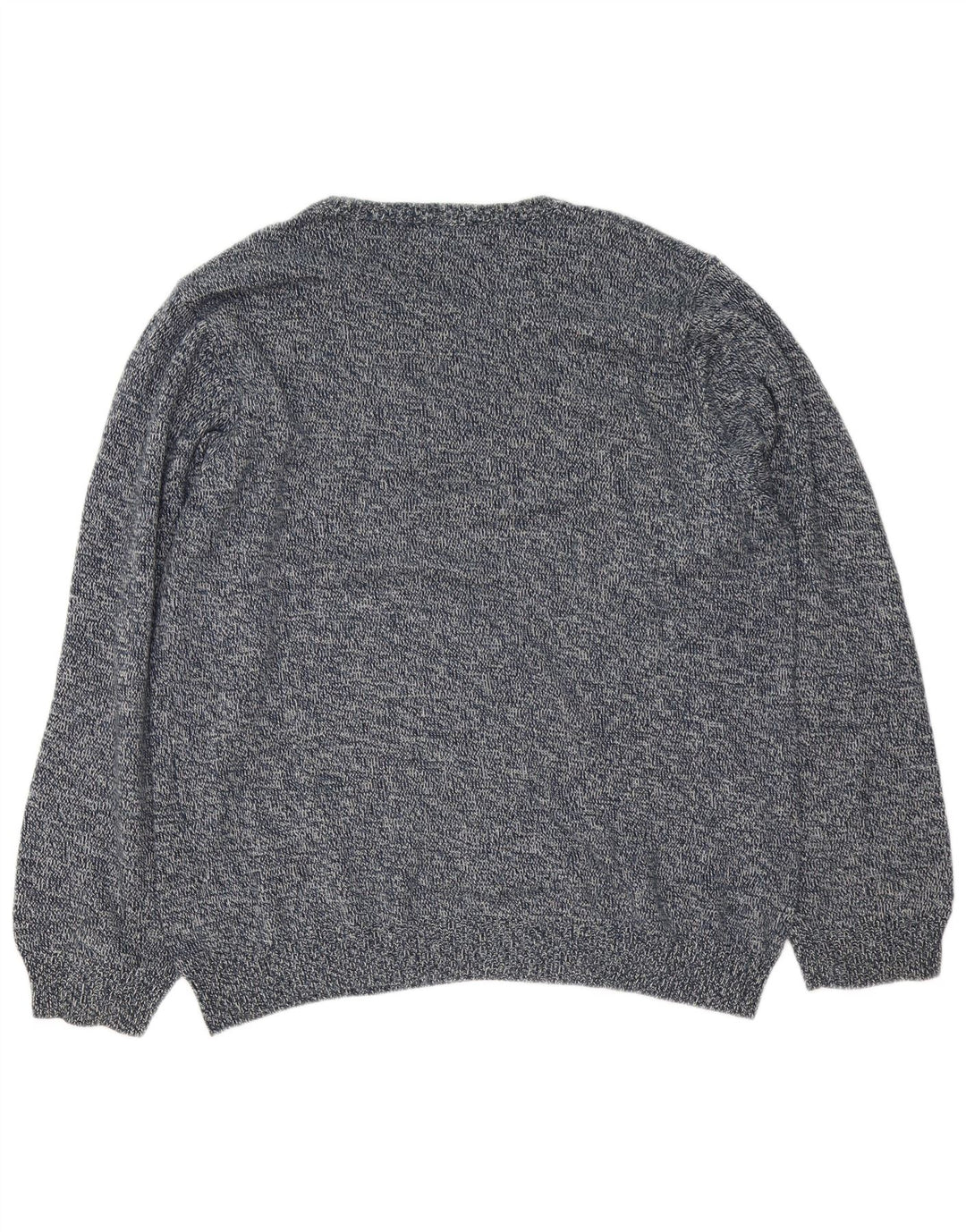 Suéter masculino Marks & Spencer Blue Harbor com gola redonda, grande azul marinho