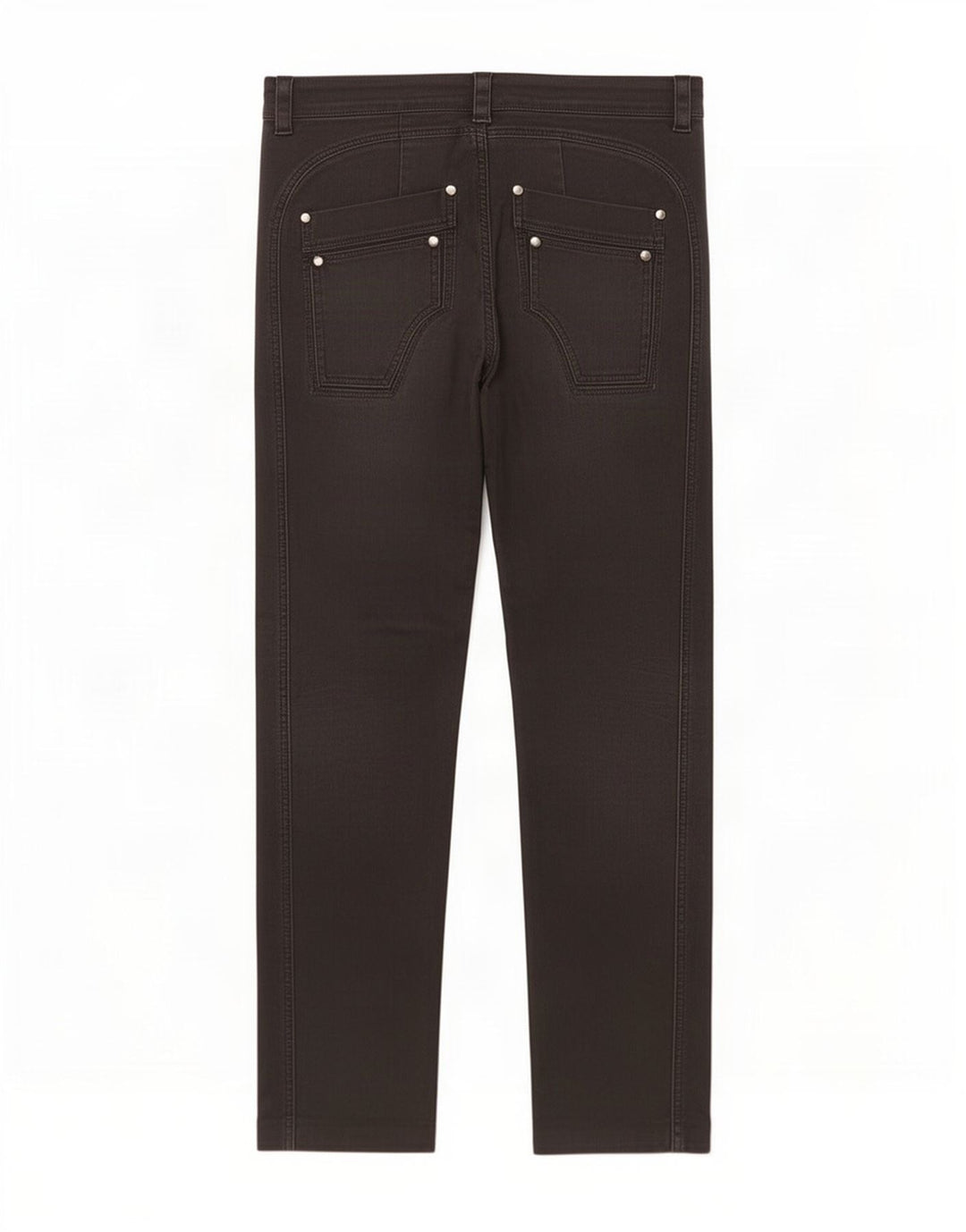 Calça casual reta masculina Benetton W34 L33 cinza