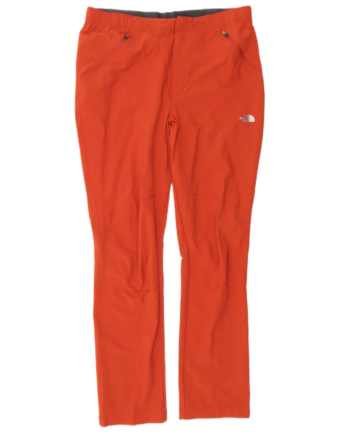 Calça casual slim masculina The North Face W34 L32 poliéster laranja
