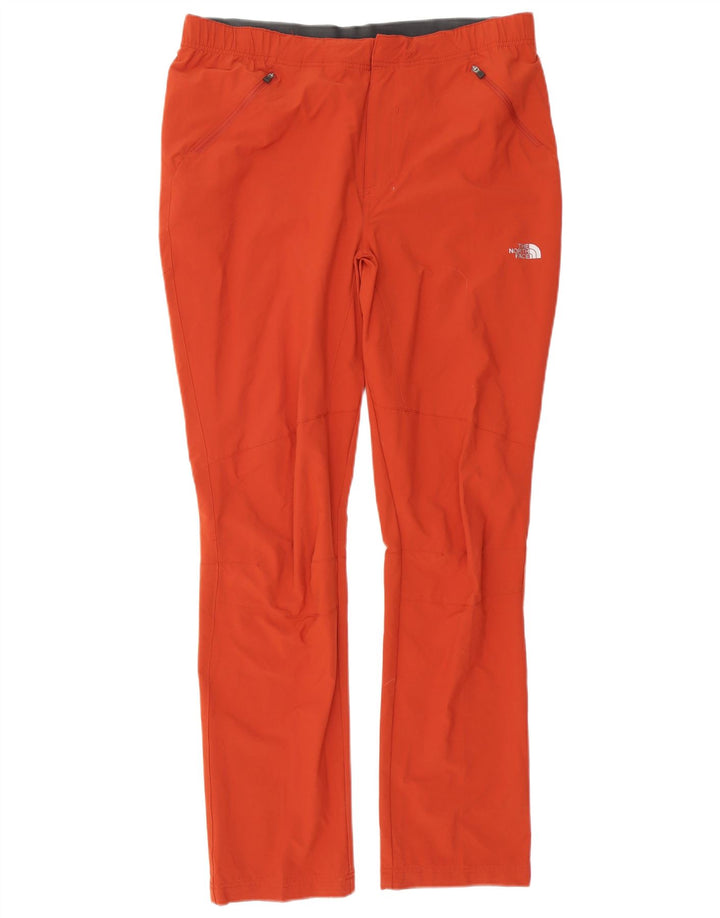 Calça casual slim masculina The North Face W34 L32 poliéster laranja