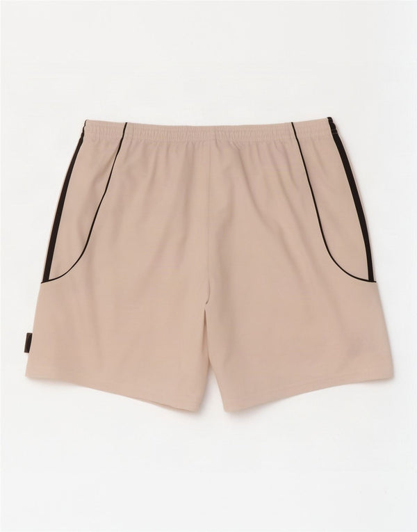 Adidas Mens Climalite Sport Shorts Grande Poliéster Branco