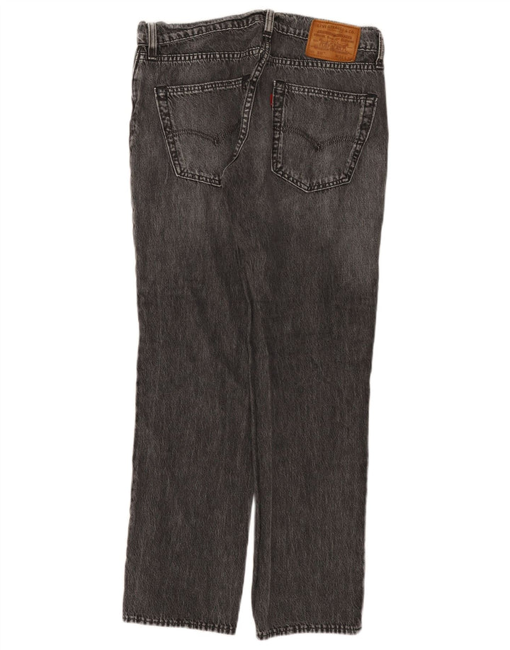 Calça Jeans Levis 511 Slim Masculina W31 L30 Cinza Algodão