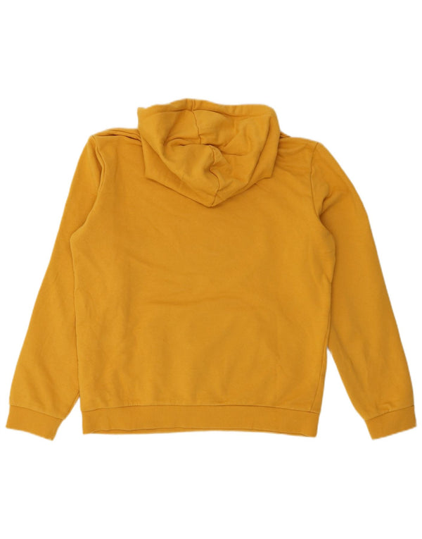 Puma Girls Graphic Hoodie Jumper 15-16 Anos XL Amarelo Algodão