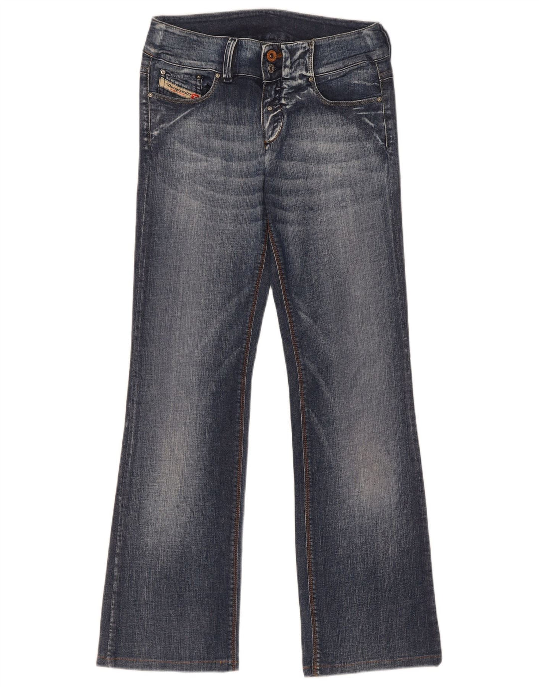 Diesel feminino bootcut jeans W27 L29 algodão azul