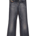 Diesel feminino bootcut jeans W27 L29 algodão azul