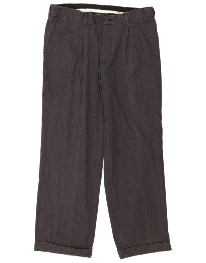 Calça Chino Masculina Eddie Bauer W36 L31 Cinza Clássico