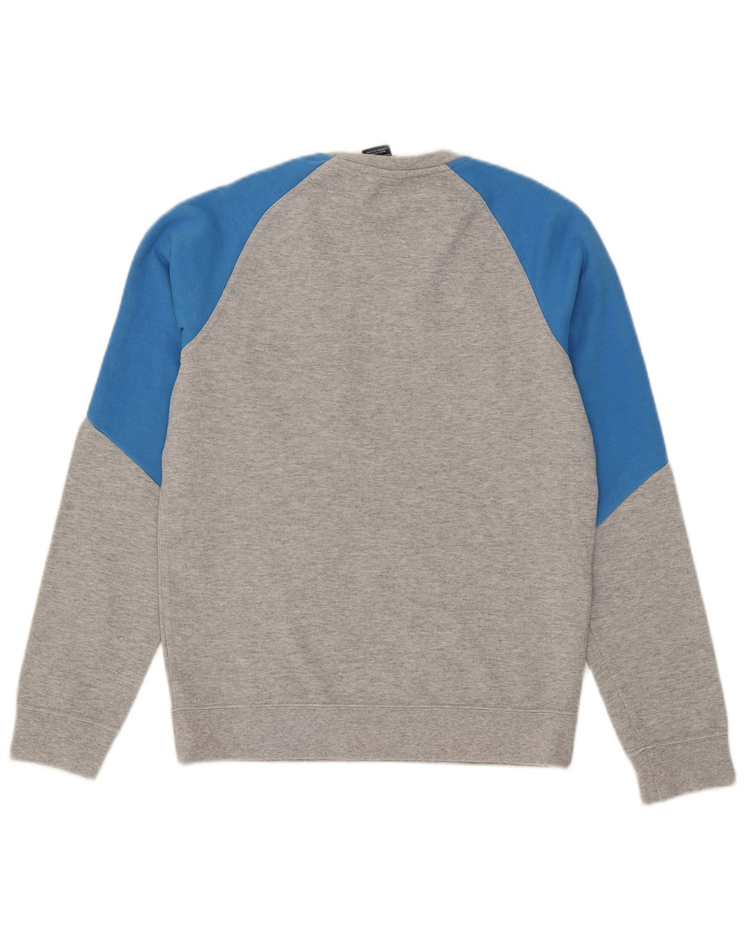 Moletom masculino Nike Jumper pequeno cinza colorblock