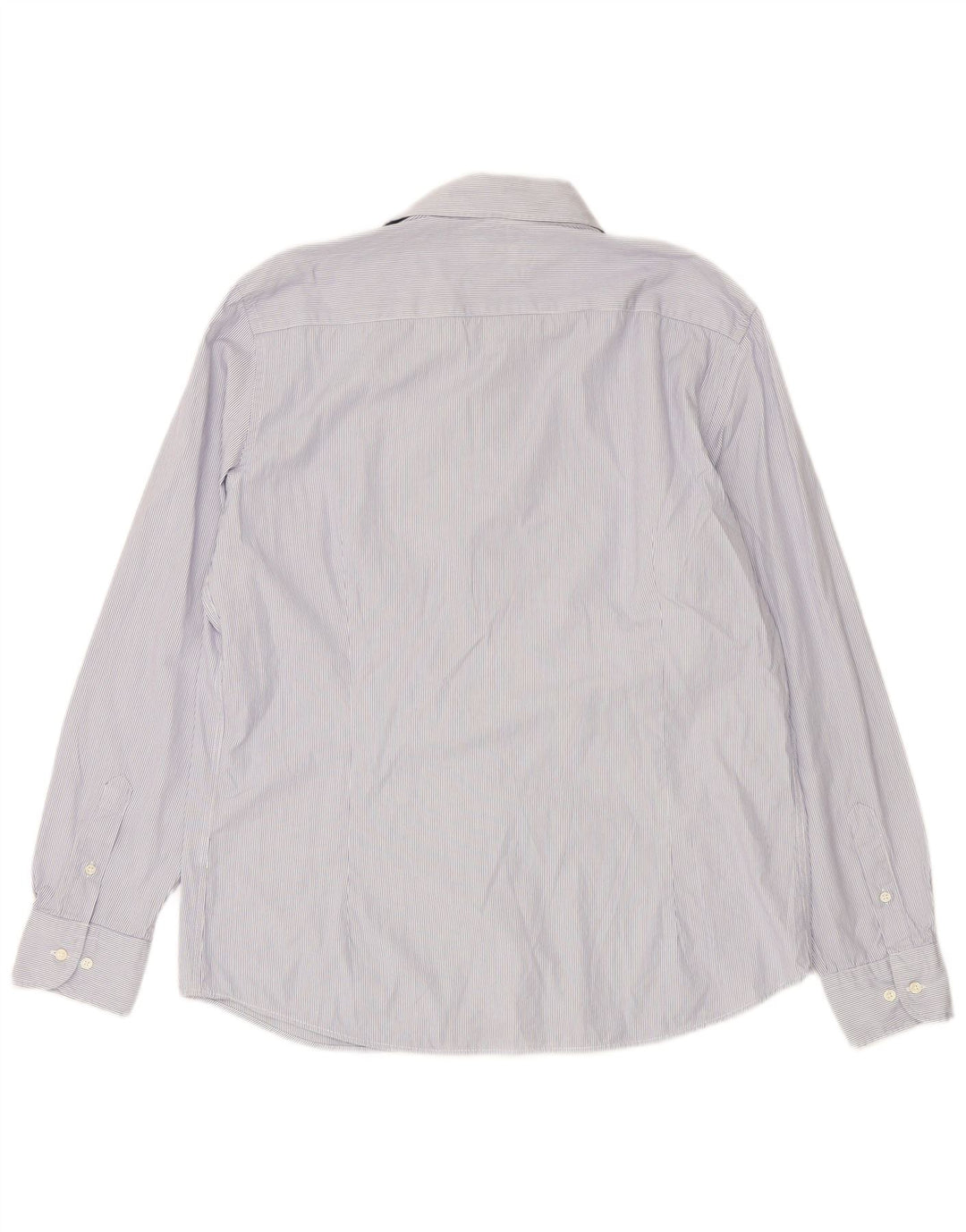 Camisa masculina MASSIMO DUTTI XL listrada azul