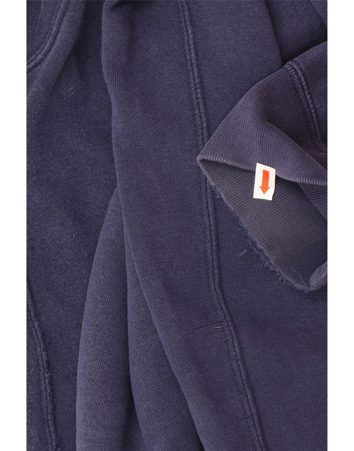 NIKE Masculino Loose Fit Graphic Hoodie Jumper XL Azul Marinho Algodão