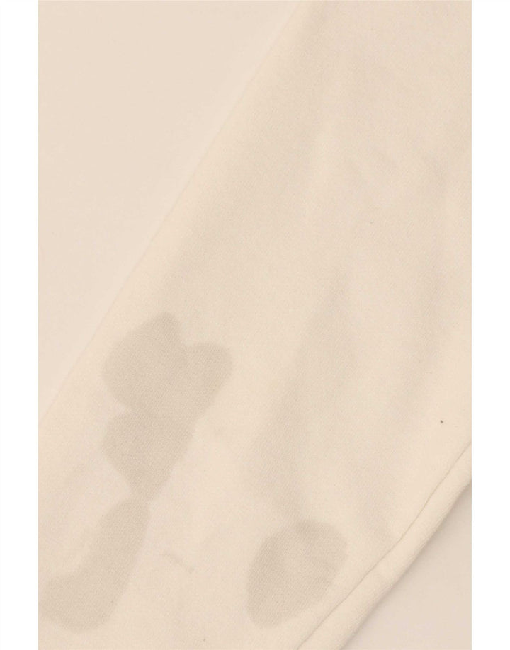 Jumper de moletom feminino Champion UK 16 grande algodão branco