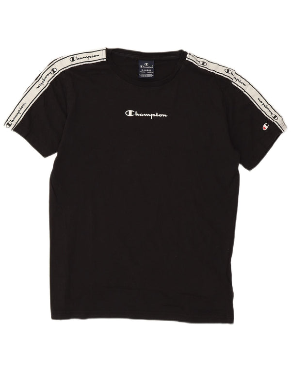 Camiseta Champion Boys Graphic 13-14 Anos XL Preto Algodão