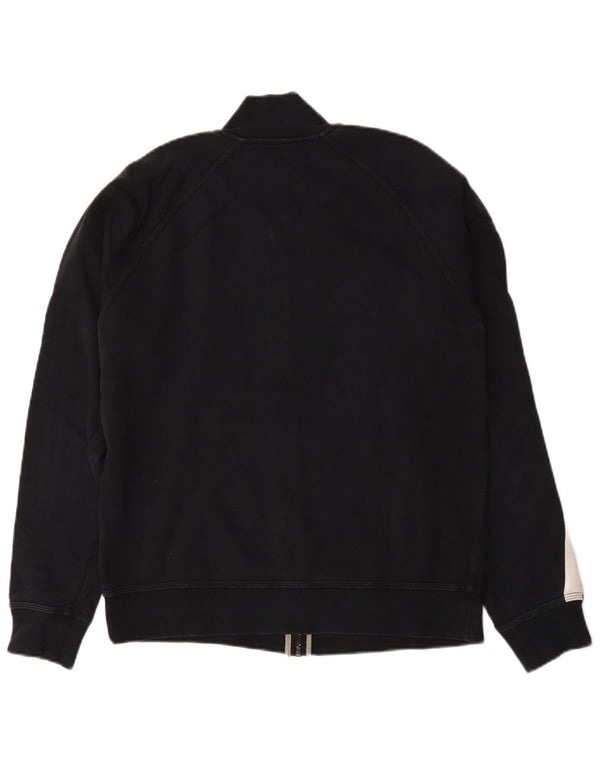 Nike Mens Treino Top Jaqueta Médio Preto Colorblock Algodão