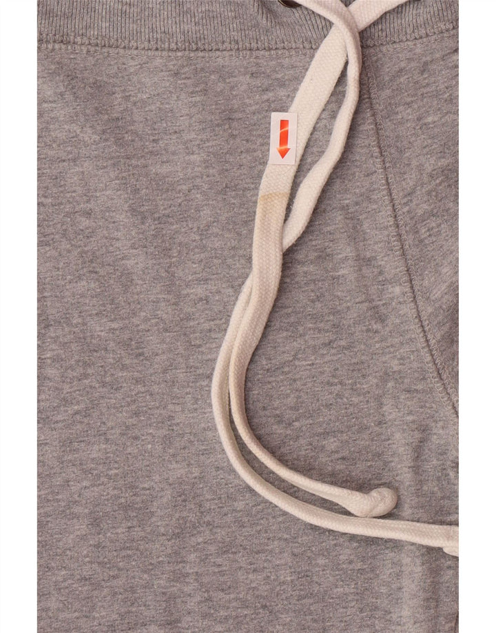 Calça esportiva feminina JACK WILLS com estampa gráfica e jogging UK 12 cinza médio