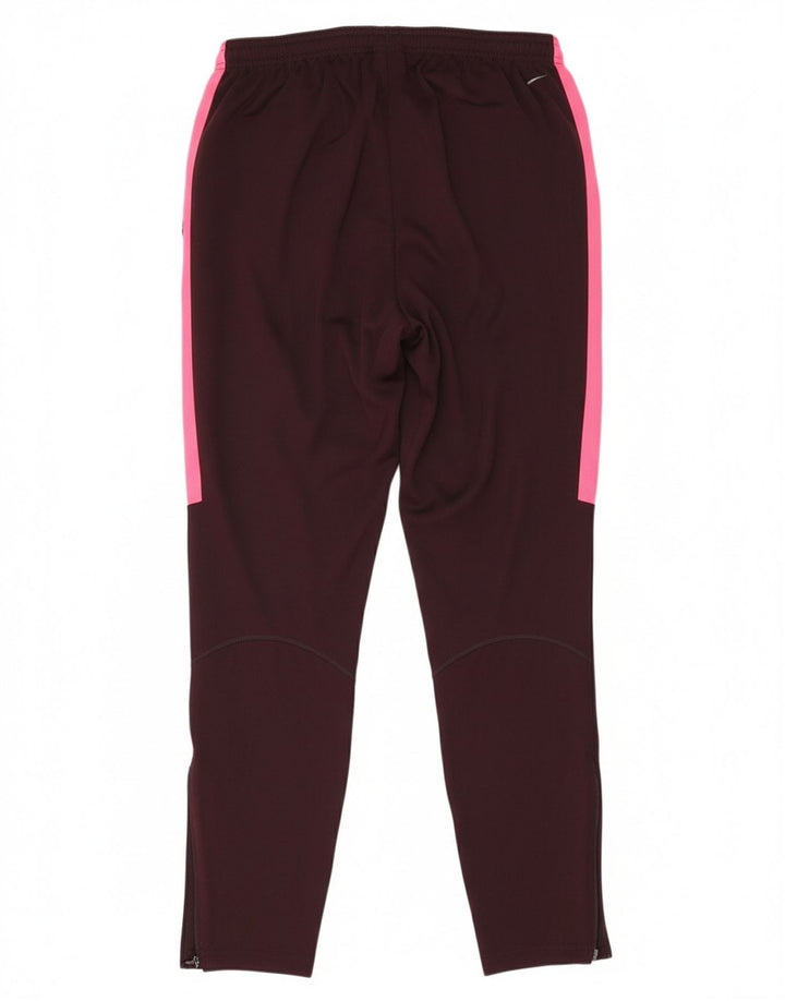 Calça de treino feminina NIKE UK 14 Medium Burgundy Colourblock