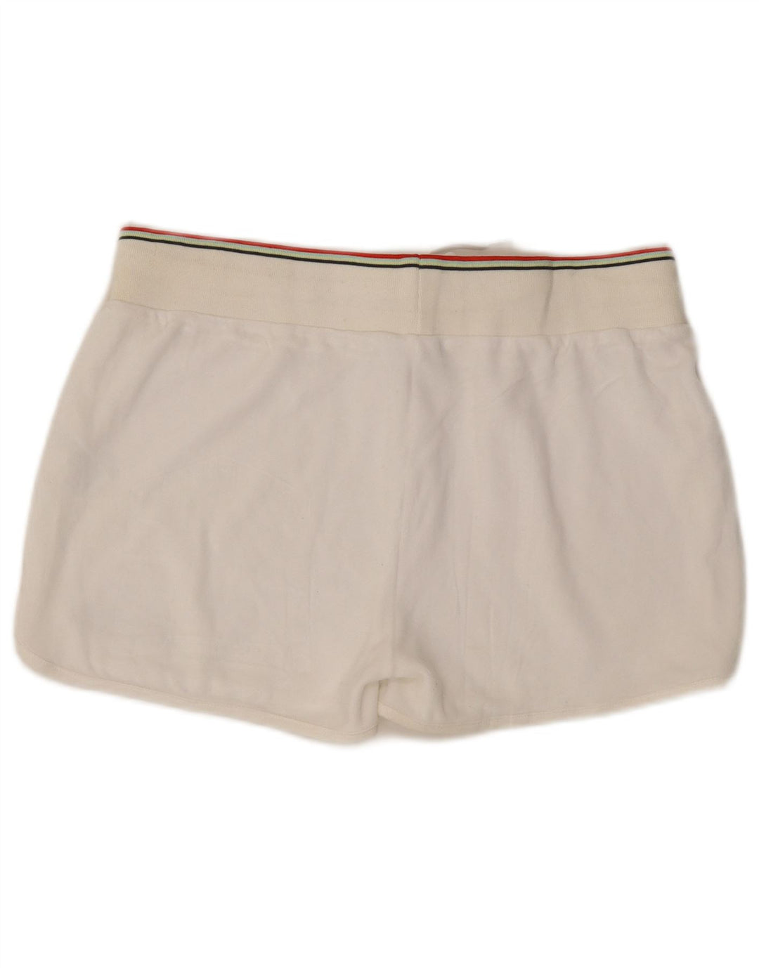 Shorts esportivo feminino Ellesse UK 16 grande algodão branco