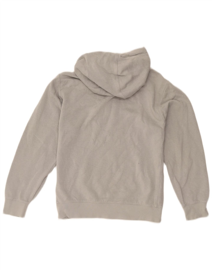 Nike Mens Hoodie Jumper Pequeno Algodão Cinza