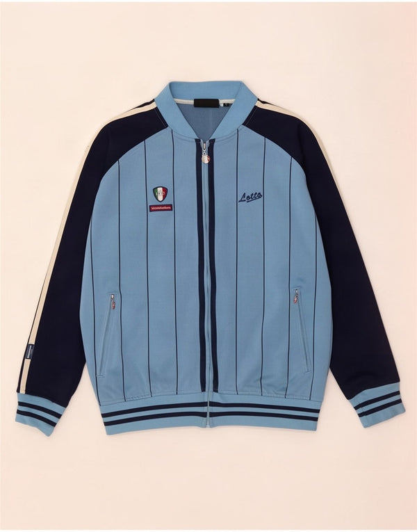 Lotto Mens Tracksuit Top Jacket Grande Azul Colorblock Poliéster