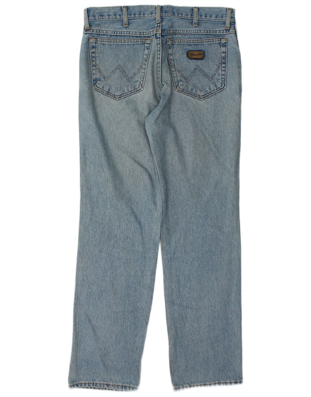 Wrangler Masculino Texas Straight Jeans W33 L32 Azul Algodão