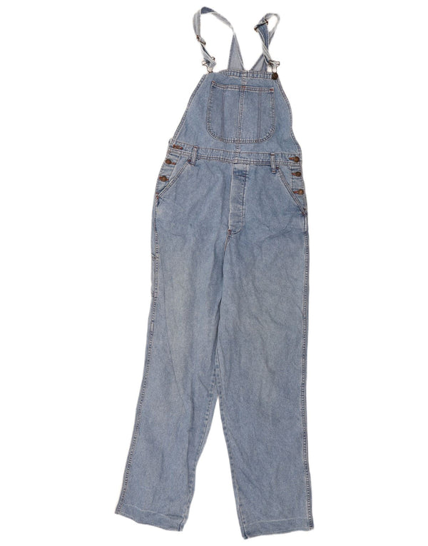 Calça Jeans Zip Feminina Cargo W36 L29 Azul