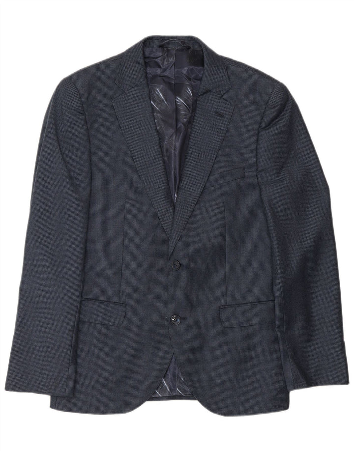 Jaqueta Blazer Masculina de 2 Botões French Connection EU 48 Azul Marinho Médio