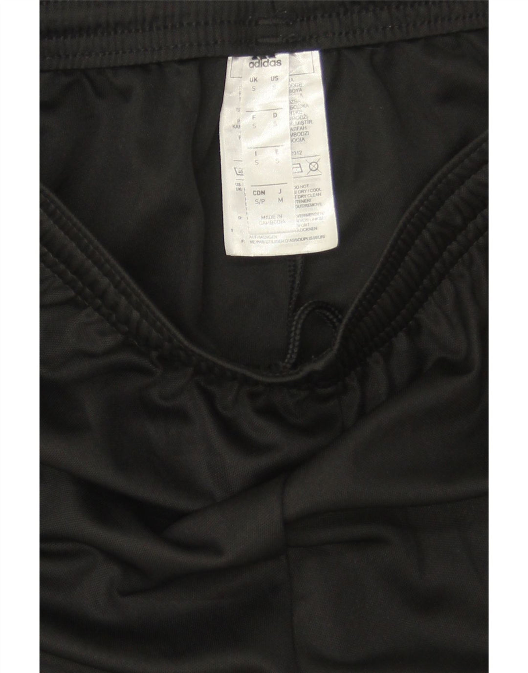 ADIDAS Womens Aeroready Sport Shorts UK 8 Pequeno Poliéster Preto