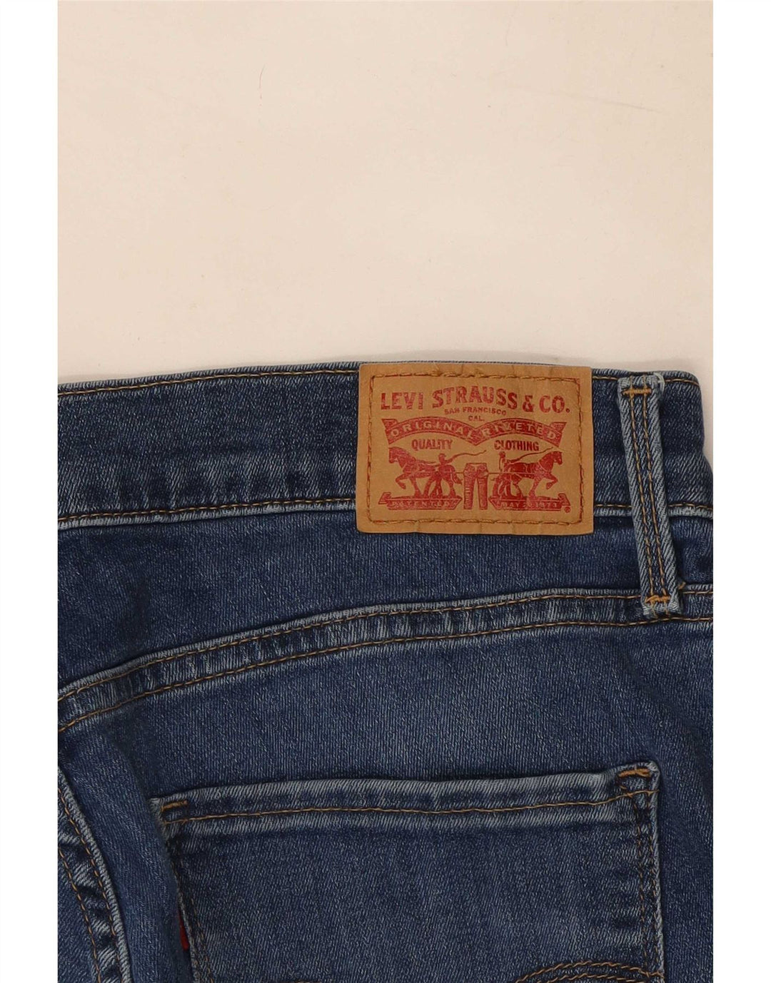 Jeans skinny feminino Levi's W30 L30 azul