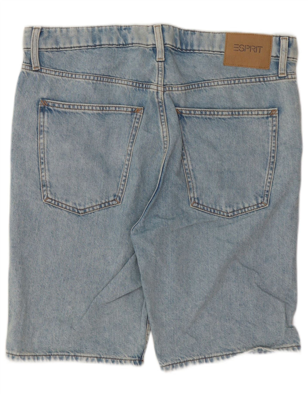Shorts jeans masculino Esprit W33 algodão azul médio