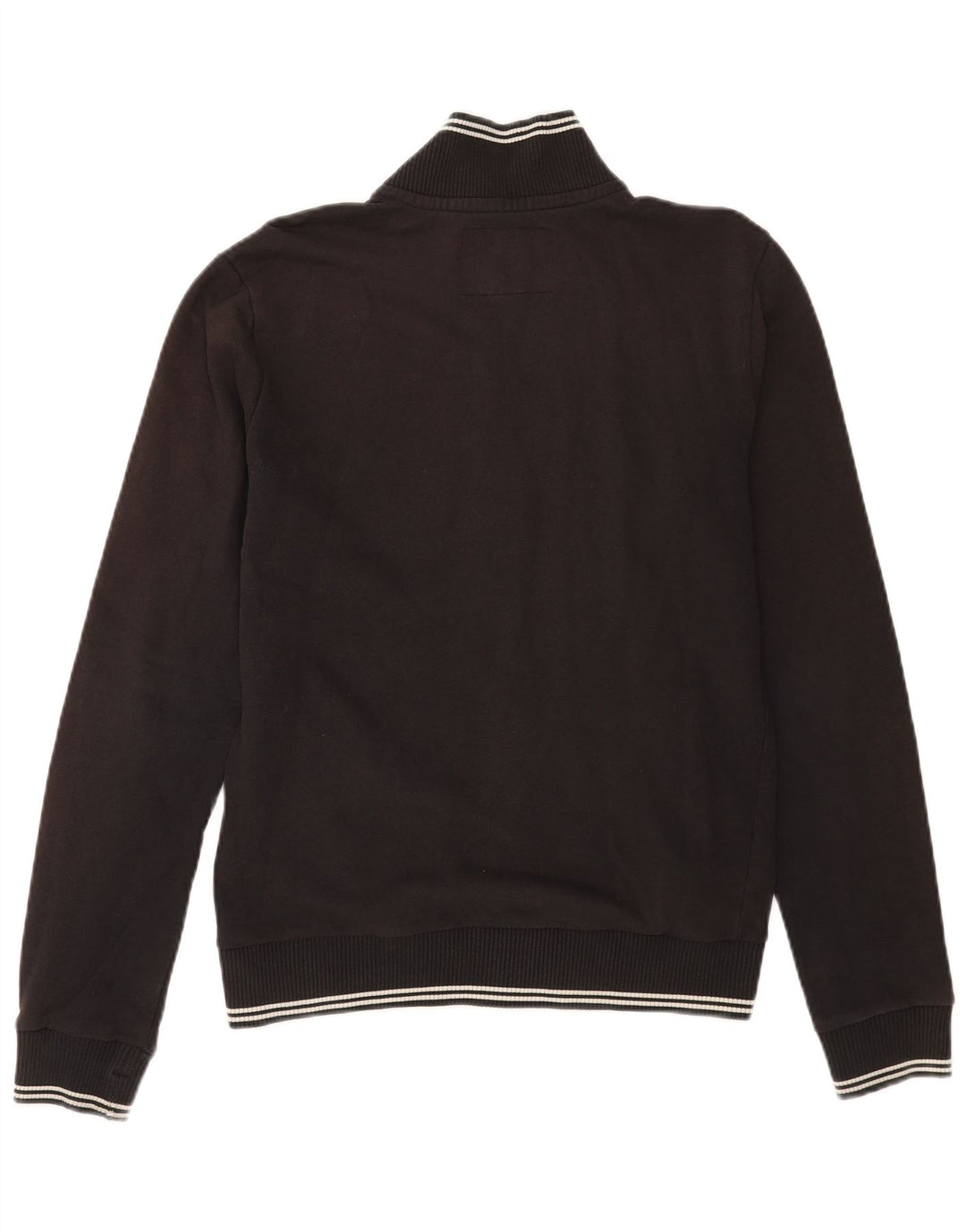 Jaqueta masculina de agasalho Woolrich de algodão preto médio