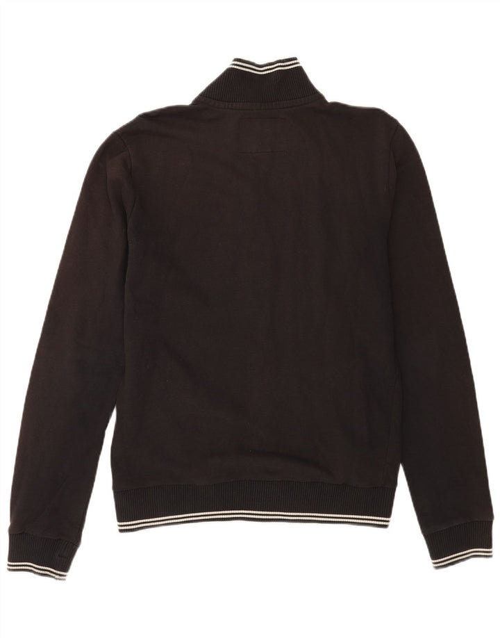 Jaqueta masculina de agasalho Woolrich de algodão preto médio
