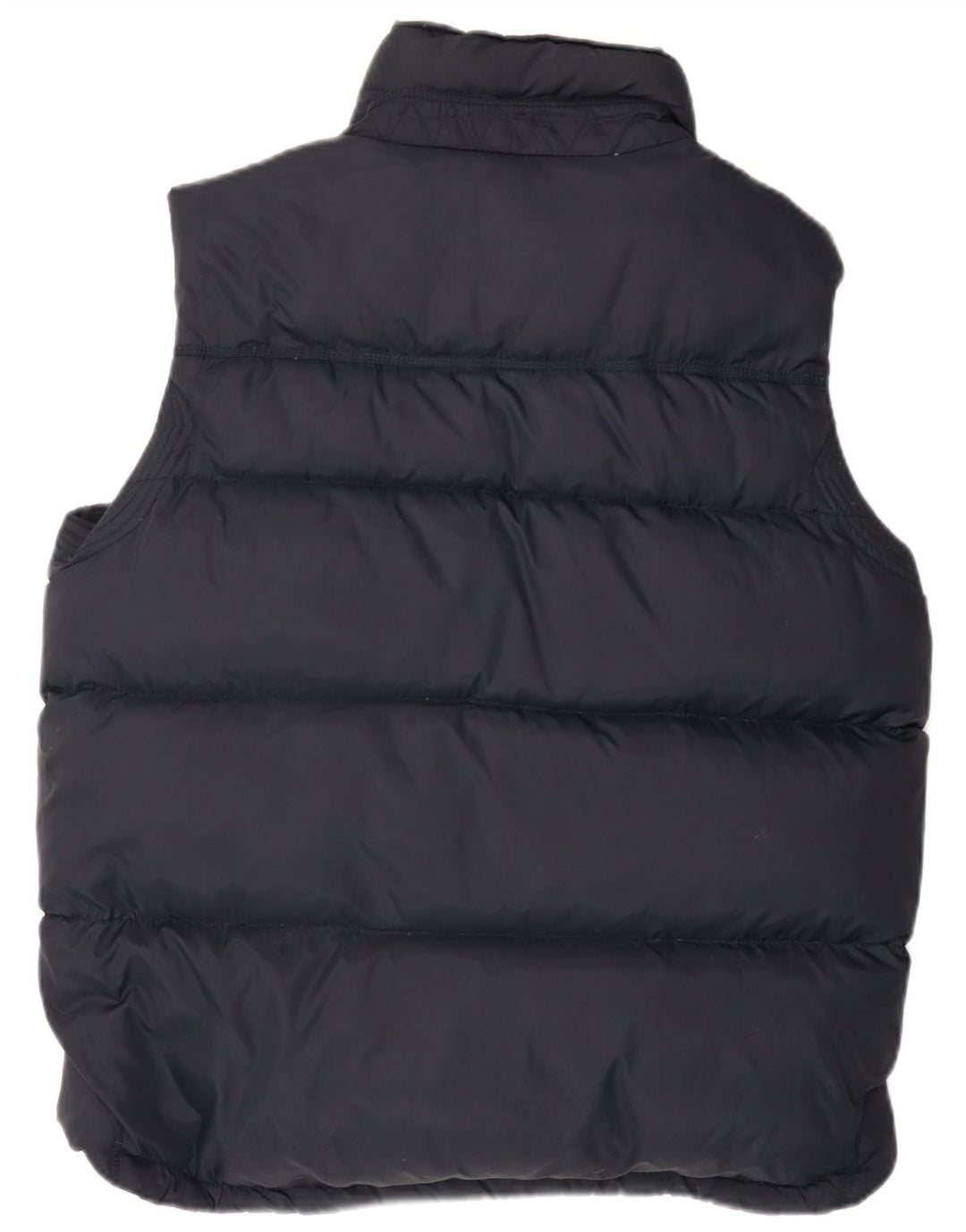 CREW CLOTHING Colete masculino acolchoado UK 42 XL azul marinho nylon