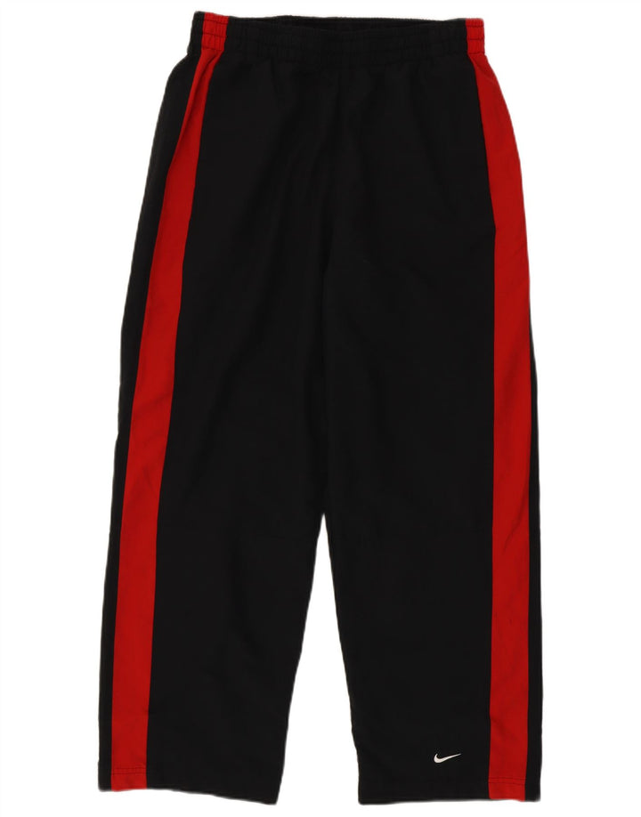 Calça de treino masculina Nike grande preto colorblock poliéster