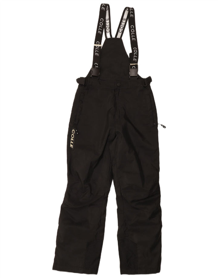 Calças de esqui COLLE Boys Graphic Dungarees 11-12 anos pretas