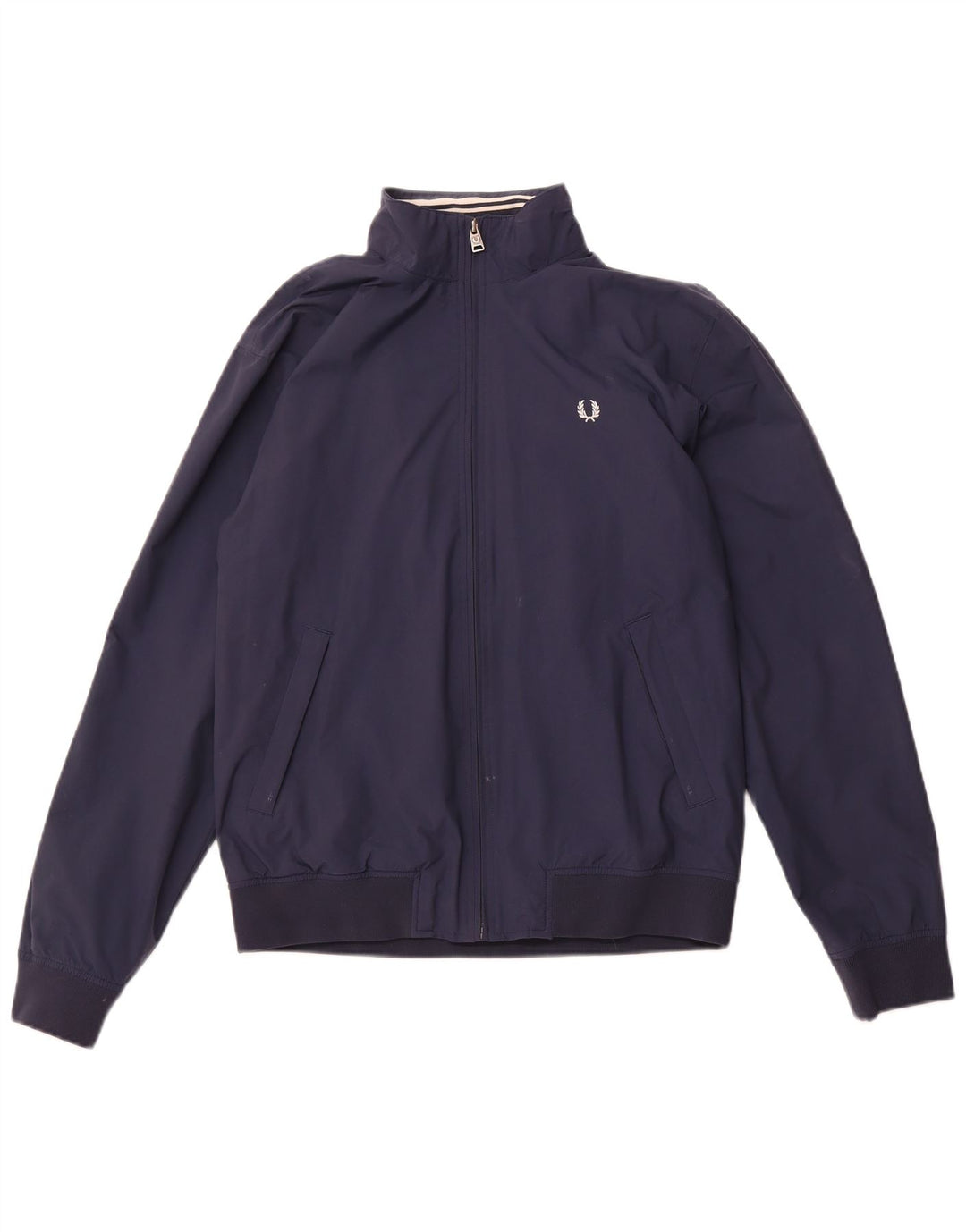 Jaqueta bomber masculina FRED PERRY UK 38 poliamida azul marinho médio
