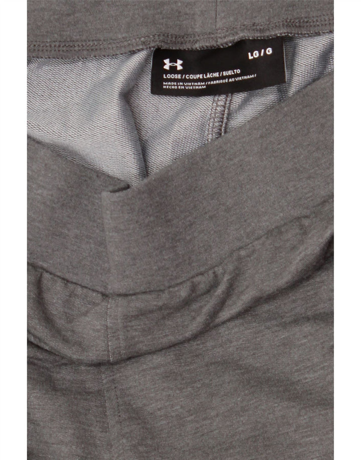 UNDER ARMOUR Masculino SMU Mustangs Calça de treino Joggers cinza grande