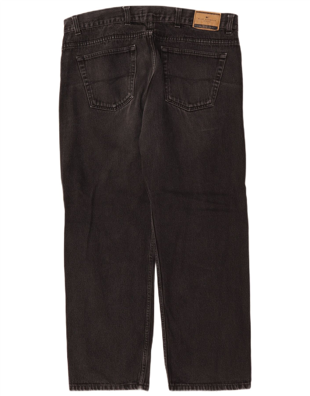 Jeans Marks & Spencer masculino Blue Harbor Straight W40 L29 algodão preto