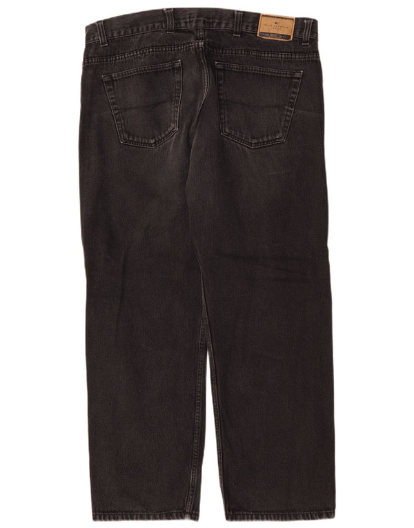 Jeans Marks & Spencer masculino Blue Harbor Straight W40 L29 algodão preto