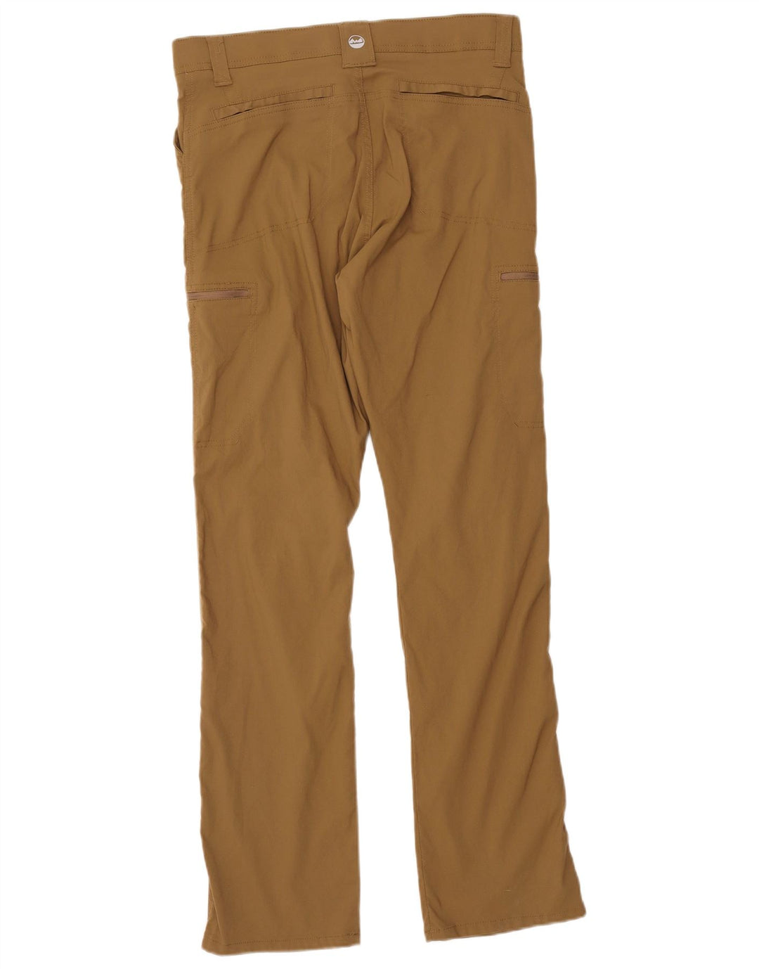 Calça cargo feminina reta WRANGLER W32 L32 bege nylon