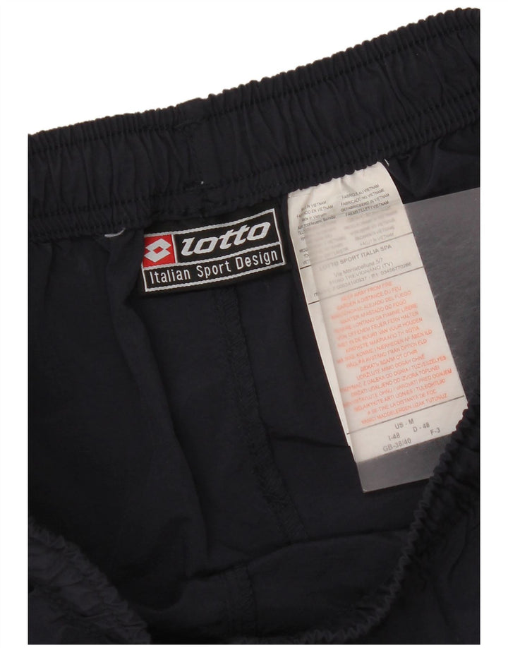 Lotto Mens Sport Shorts Médio Azul Marinho Nylon