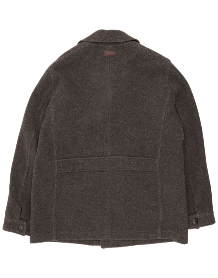 Casaco masculino Marlboro Classics Pea EU 56 3XL lã cinza