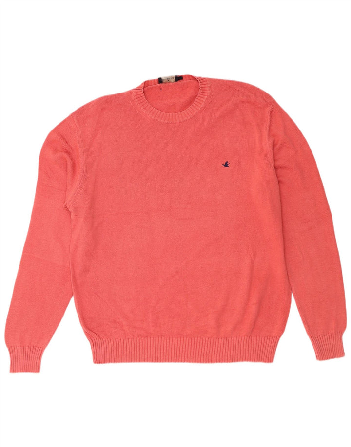Suéter masculino Brooksfield com gola redonda IT 54 XL rosa