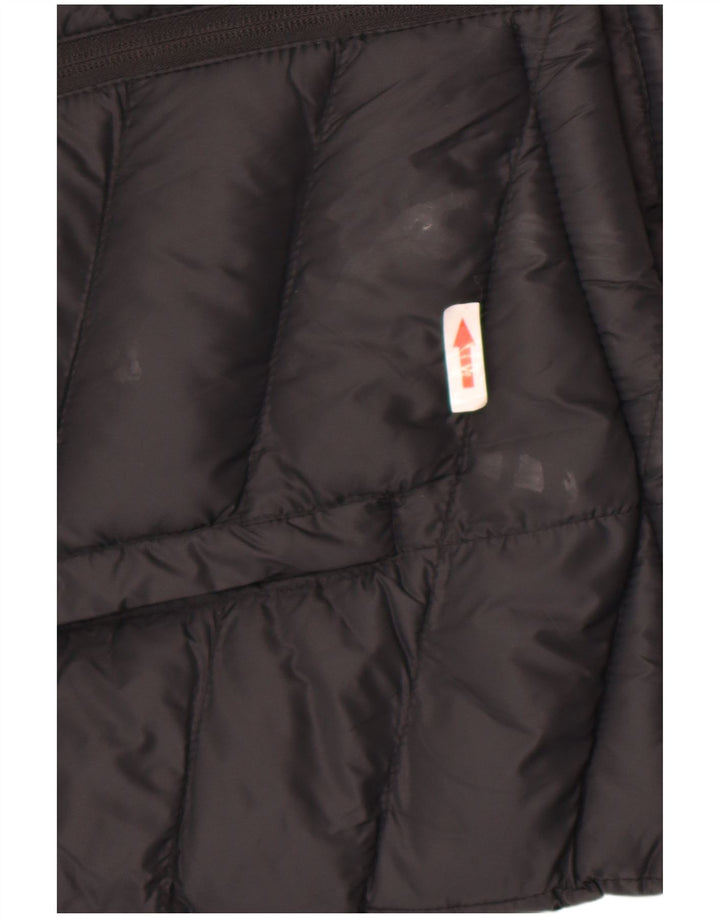 Jaqueta acolchoada com capuz feminina Mountain Warehouse UK 6 XS poliéster preto